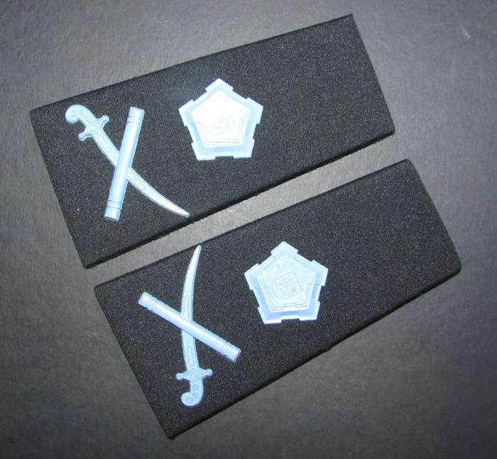SADF - Air Force Major General Slip on Ranks