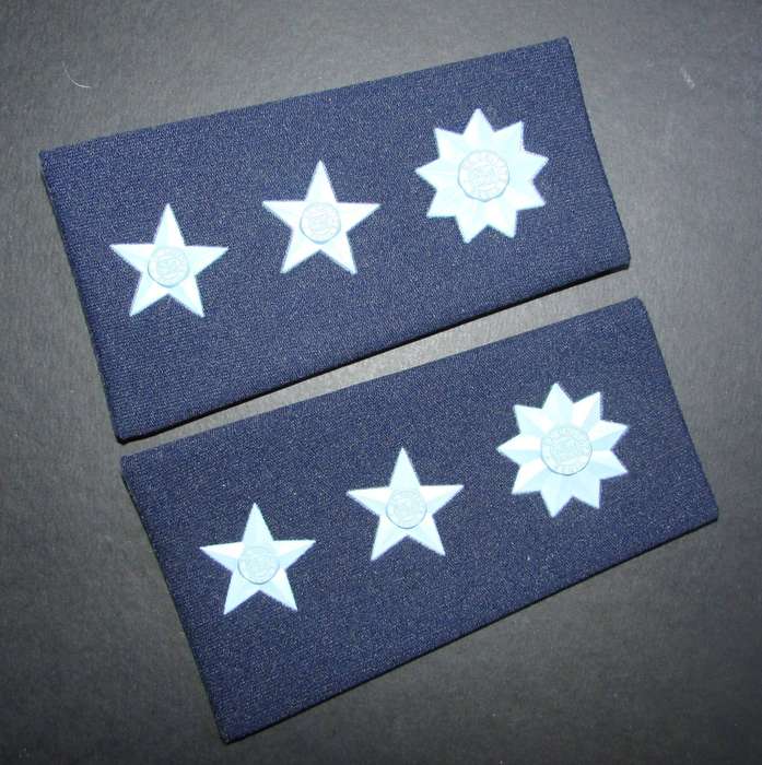 SADF - Air Force Colonel Slip on Ranks