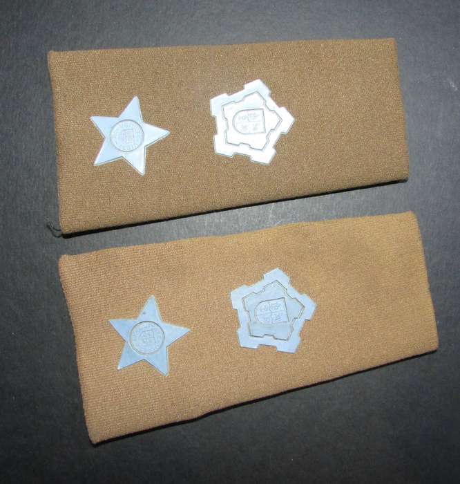 SADF - Air Force Commandant Slip on Ranks