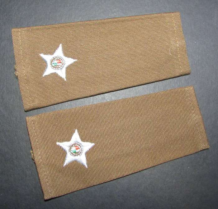 SADF - Army 2ND Lieutenant Slip on Ranks