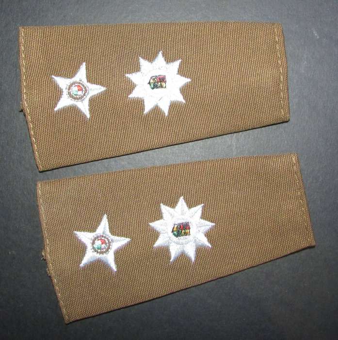 SADF - Army Commandant Slip on Ranks