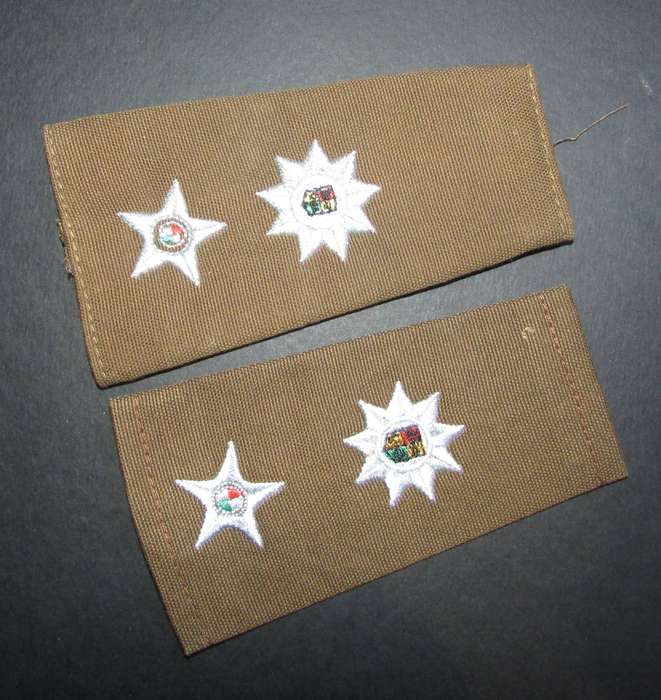 SADF - Army Commandant Slip on Ranks