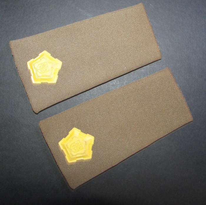SADF - Army Major Slip on Rank Pair