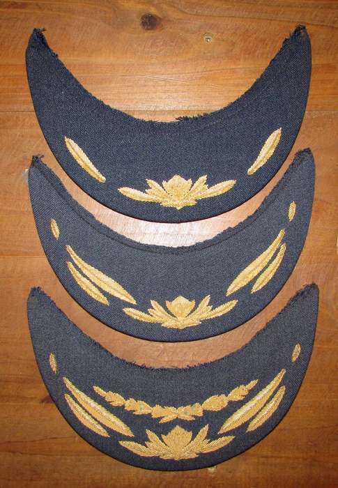 SADF - Air Force Officers Peak Cap Peak's