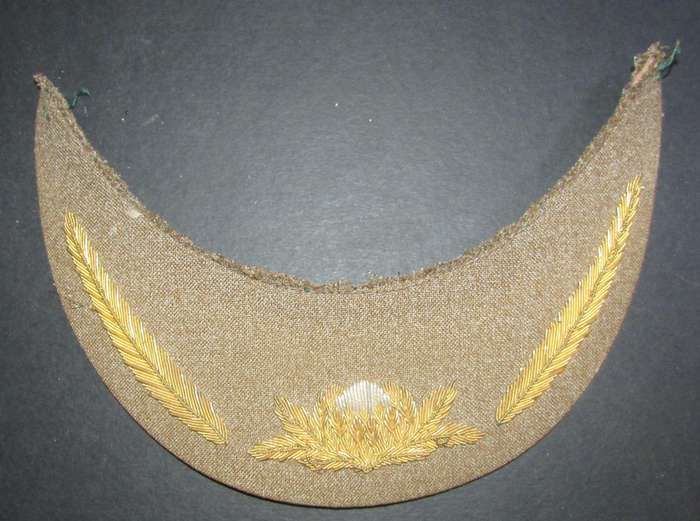 SADF - Officers Peak Cap - Peak