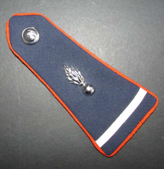 Belgian Gendarmerie Senior Constable Rank Epaulette
