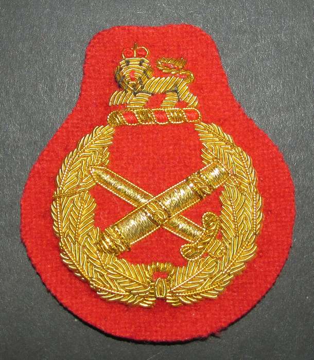 SADF - South African Army Generals Cap Badge ( With Crown )