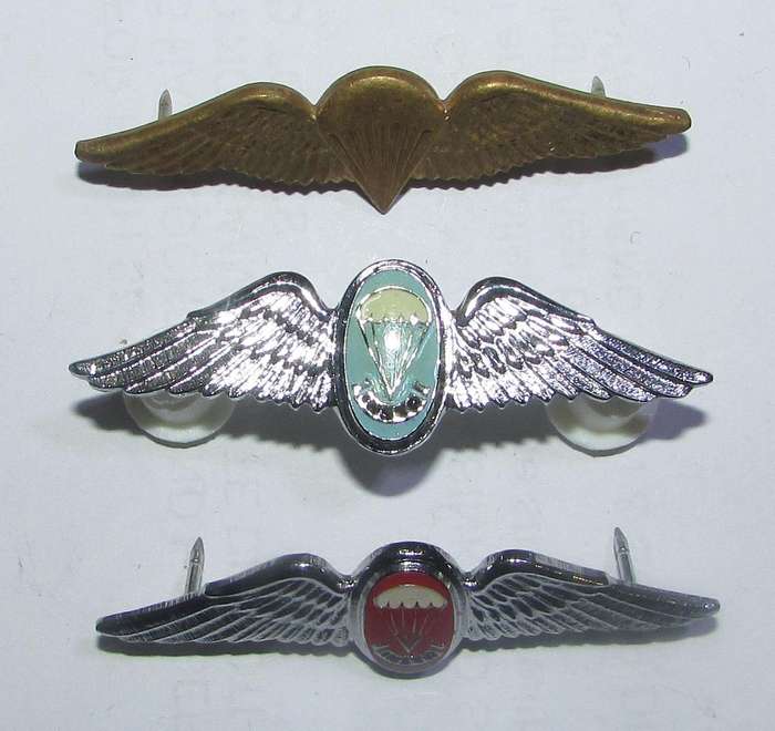 SADF - Collection of 3 Mess Dress Wings
