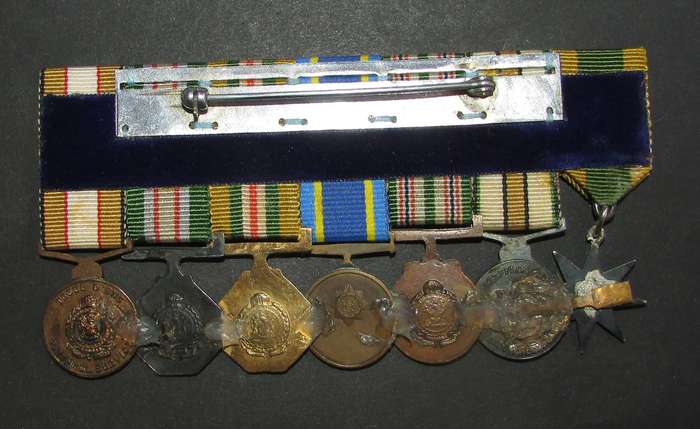 South African Railway Police Miniature Medal Group