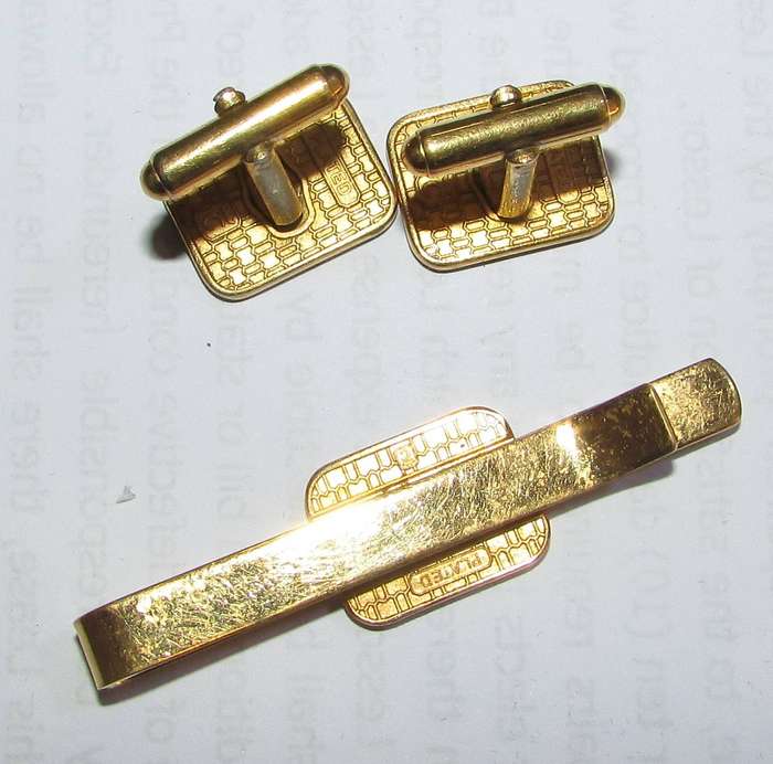 SADF - Navy Mine Counter Measure Cufflinks and Tie Pin