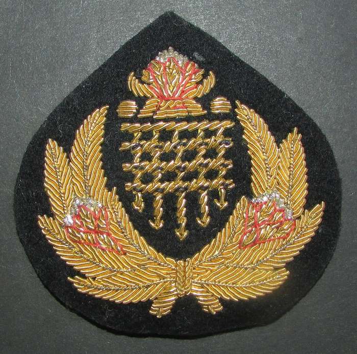 South African Customs and Border Official Bullion Wire Cap Badge