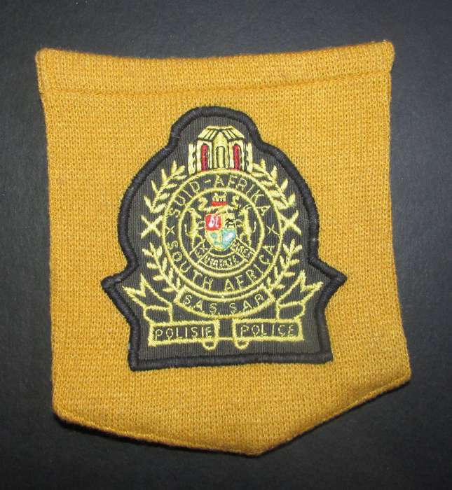 South African Railway Police Blazer/Pocket Badge