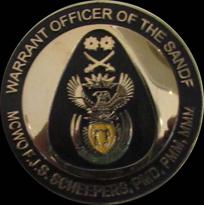 SANDF - Warrant Officer Medal