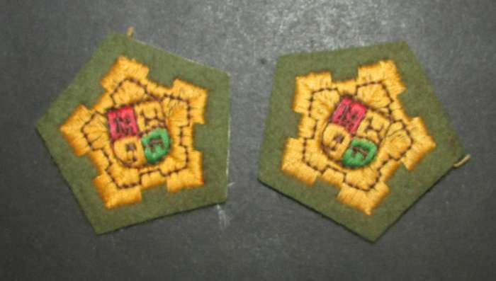 SADF - Army Embroidered Rank Lot