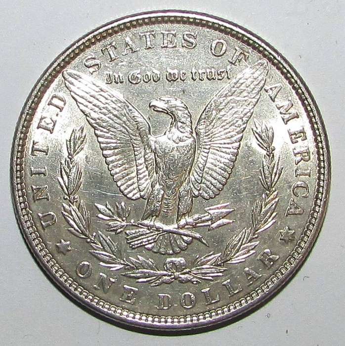 United States 1886 Morgan Dollar in Top Condition - Dated 1886