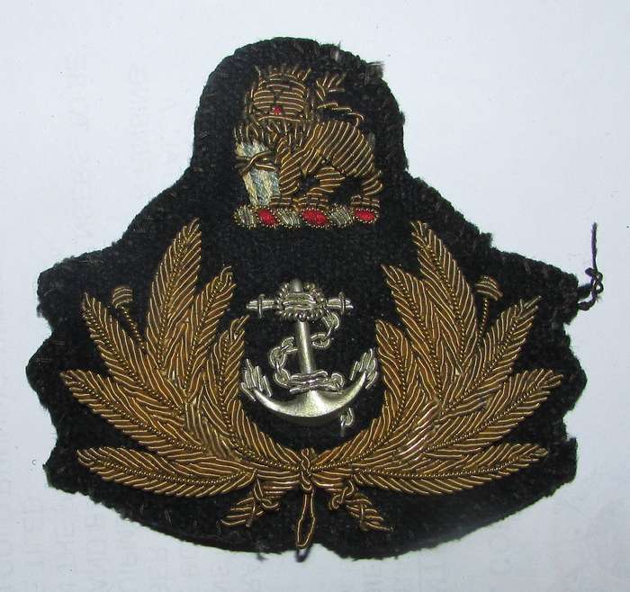 SADF - Navy Officers Cap Badge