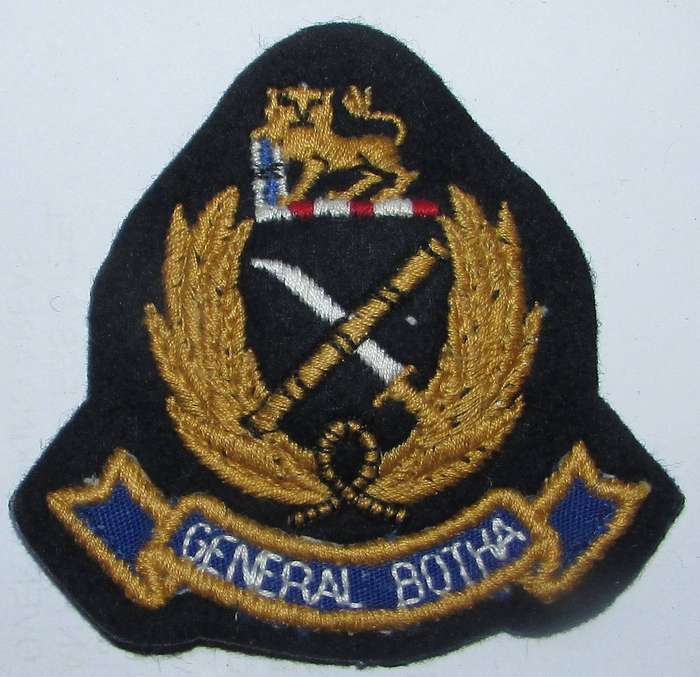 Association Badge for Trainees and Crew On the General Botha ( Last One )