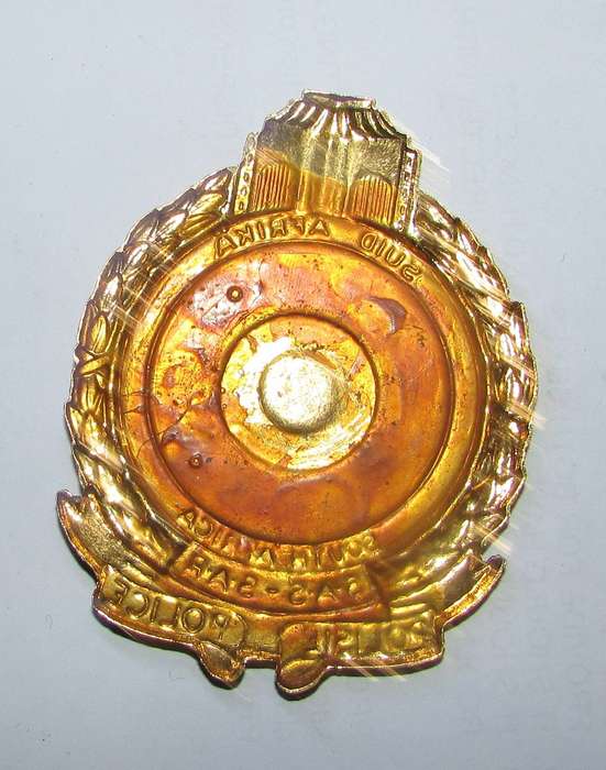 South African Railway Police Badge