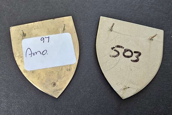 SADF - 97 Ammo Depot Shoulder Flash Pair