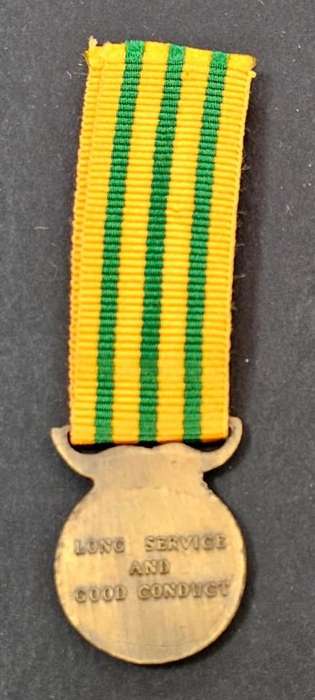 Bophuthatswana Army Long Service and Good Conduct Medal - Miniature