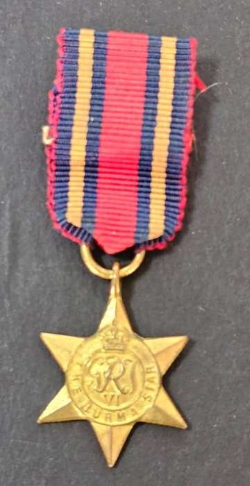 World War Two Miniature Burma Star