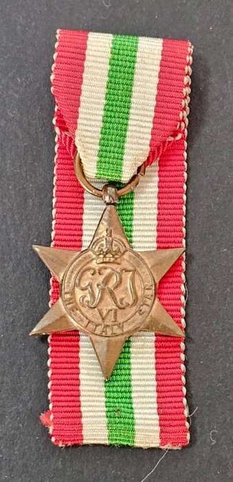 World War Two Miniature Italy Star