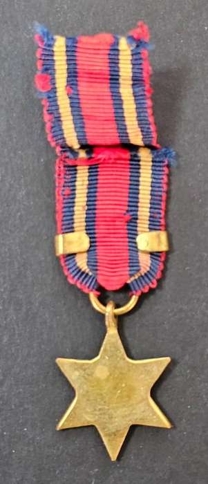 World War Two Miniature Burma Star with Bar