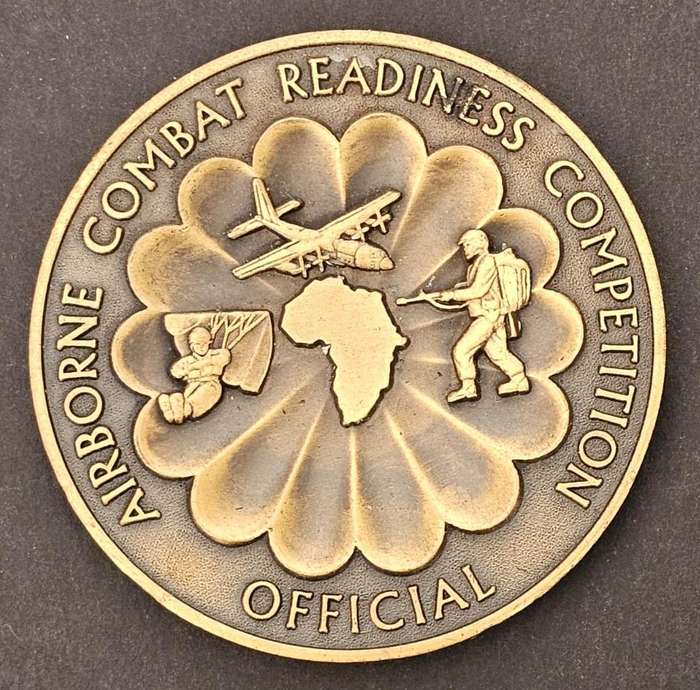 SANDF - Airborne Africa 2004 Challenge Coin