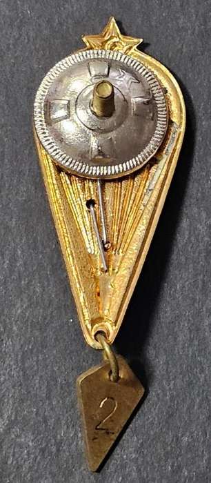 USSR Soviet Union Badge - Parachute Instructors 10 Jumps
