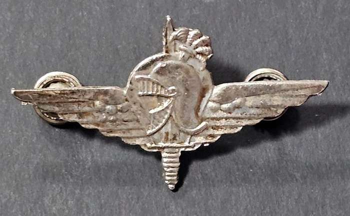 Belgium Para Commando Metal Parachute Airborne Beret Badge SAS Officer