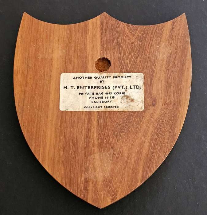 Rhodesia - Operational Plaque