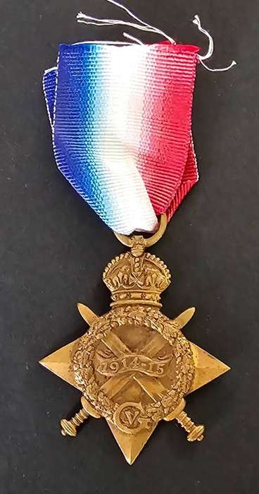 Full Size World War One 1914/18 Star: B.Littlejohn S.A.S.C M.T
