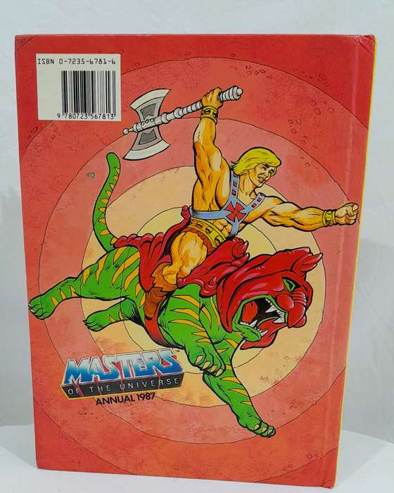 HE-MAN Masters Of The Universe Mattel Annual 1987 Hardback Comic Book
