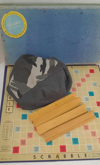 Vintage scrabble