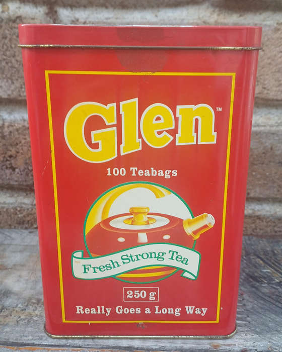 Glen tea tin