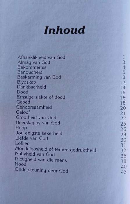 Troos uit die Woord