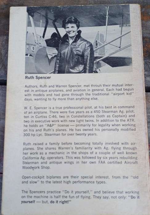 Aircraft dope & fabric by Ruth & Warren Spencer