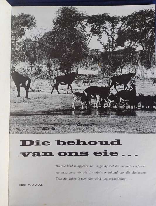 Skoolblad van die Potchefstroomse Hoer Volkskool 1967