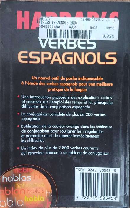 Harrap's verbes espagnols