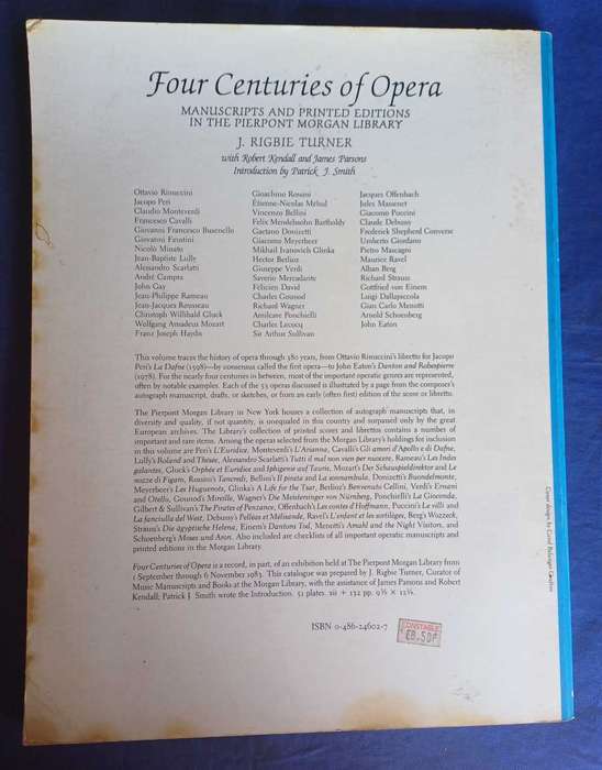 Four centuries of opera