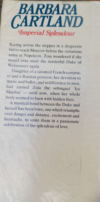 Imperial splendour by Barbara Cartland