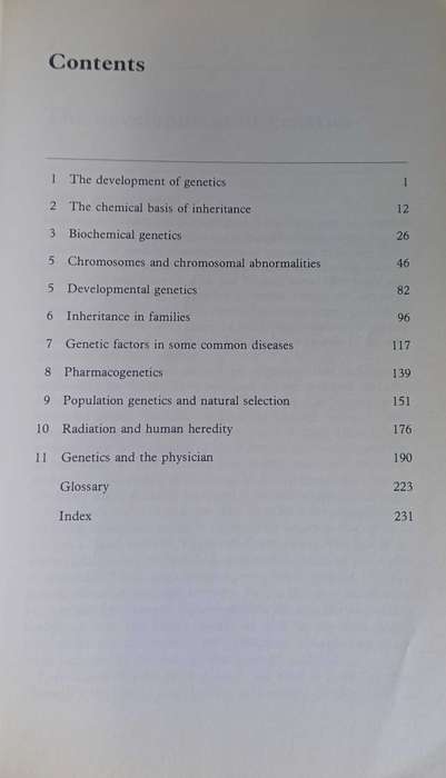 Elements of medical genetics