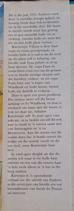 Katrientjie deur Sarah du Pisanie