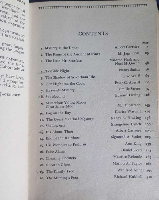 20 Non-royalty mystery plays compiled by M Jagendorf
