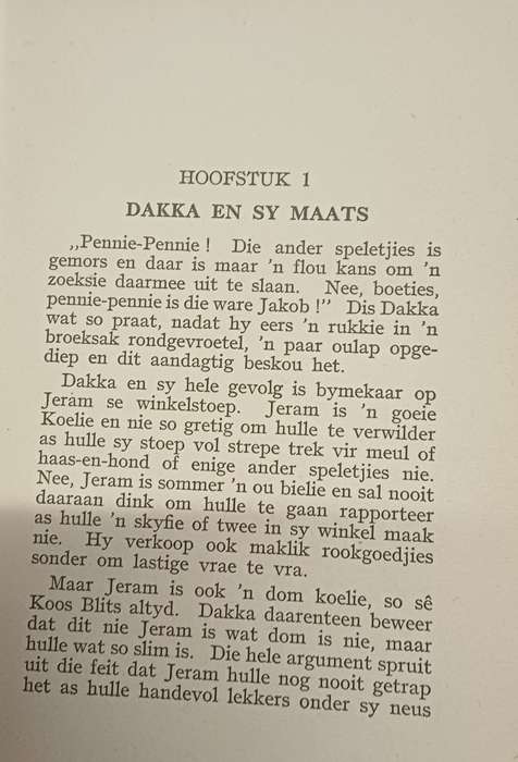 Dakka se groot avontuur deur Johann Bekker