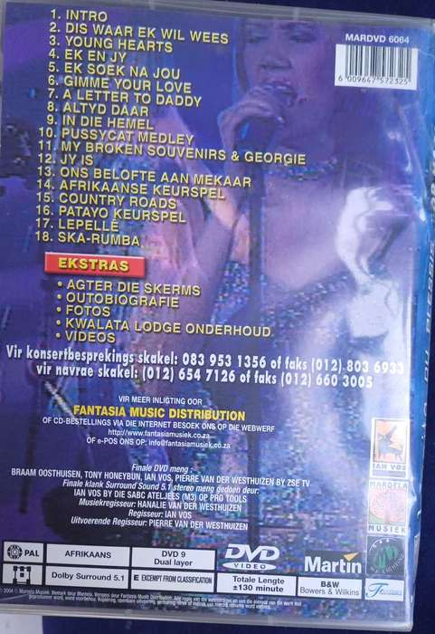 Juanita du Plessis - In konsert dvd