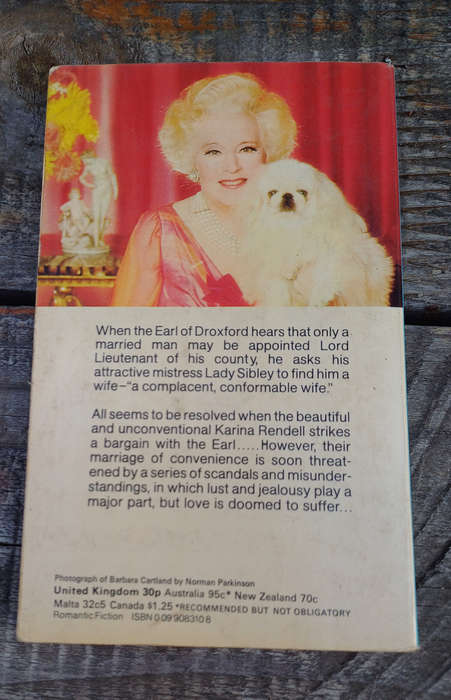 The complacent wife by Barbara Cartland