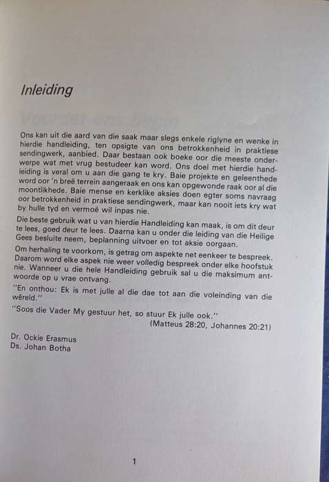 So stuur ek julle