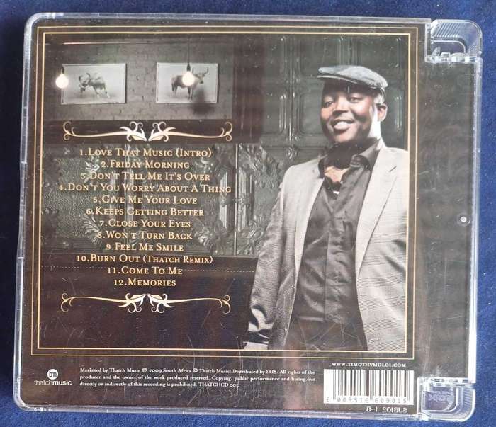Timothy Moloi - Love that music cd
