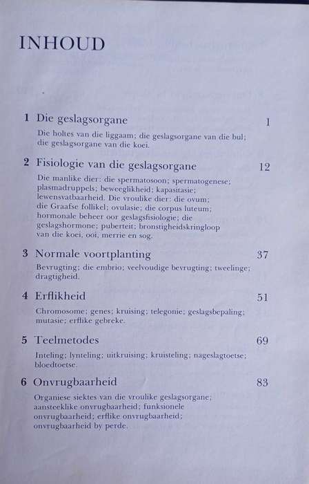 Teelprobleme en kunsmatige inseminasie